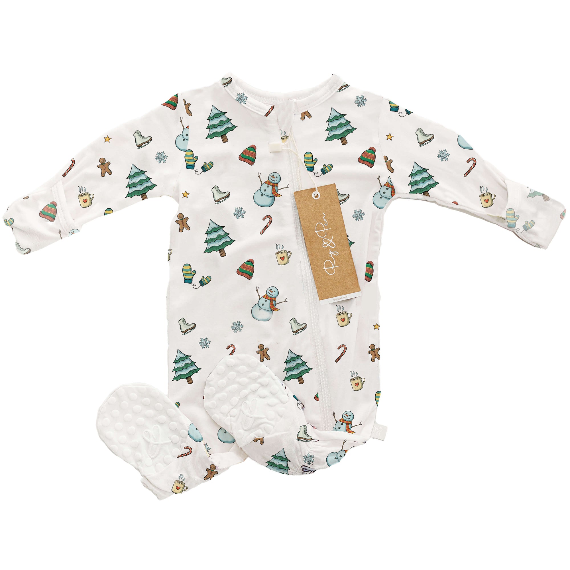 Bamboo Footie Sleeper - Winter Collection