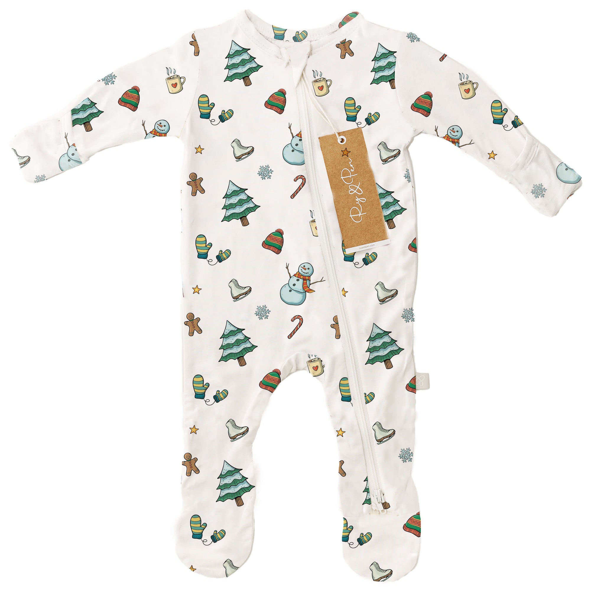 NEW Bamboo Footie Sleeper - Winter Collection
